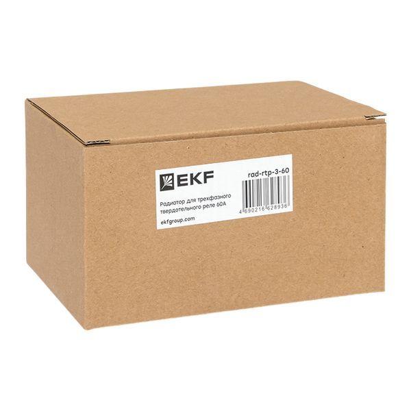 Радиатор для трехфазного твердотельного реле 60А EKF rad-rtp-3-60
