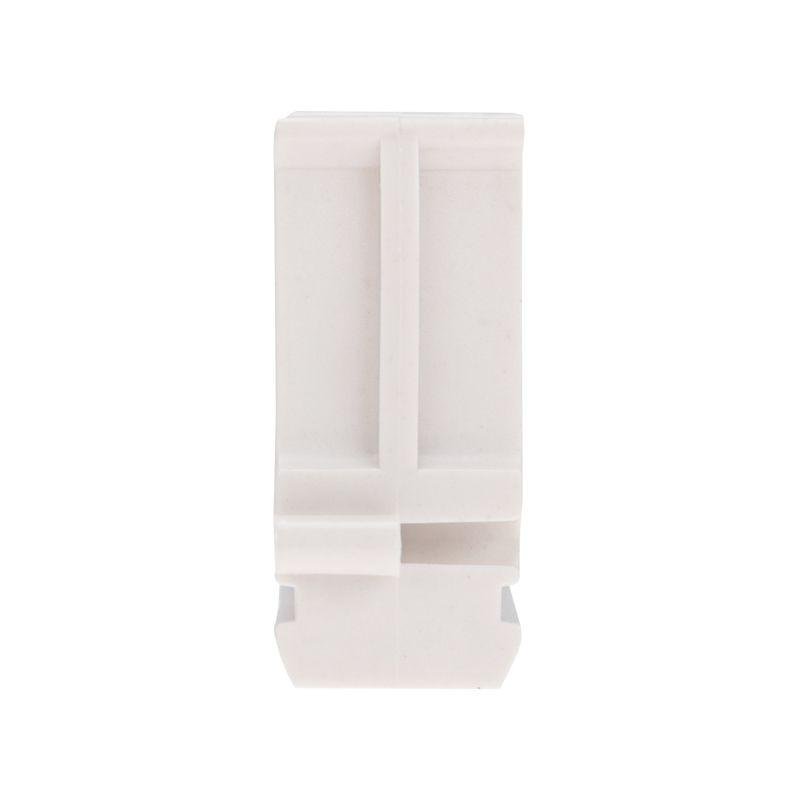 Держатель для труб (клипса) d20мм бел. (уп.100шт) Rexant 28-0120-6