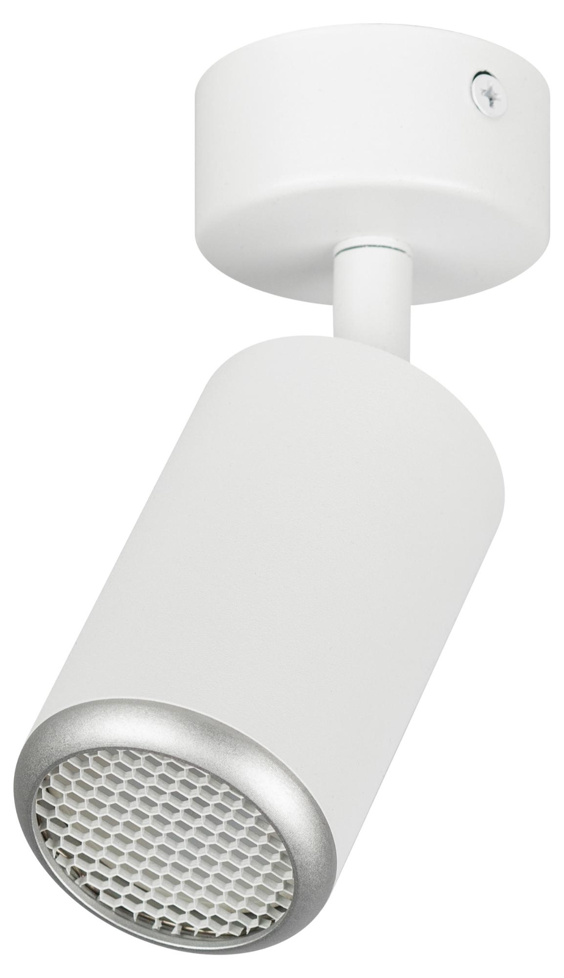 Светильник настенно-потолочный спот IP20 белый/серебро OL55 WH/SL MR16 GU10 ЭРА