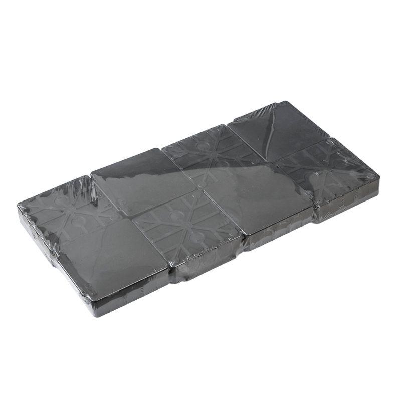 Коробка распределительная ОП 100х100х30 (HF) для прям. монтажа двухкомп. безгалоген. черн. (уп.8шт) Промрукав 60-0302-9005м