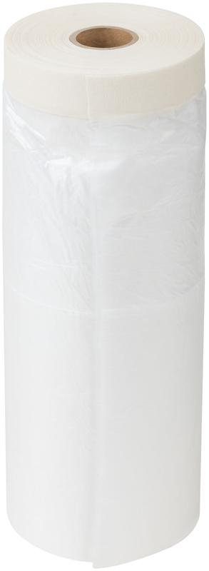 Пленка укрывная с клейкой лентой 8мкм 2100ммх15м FIT 11867