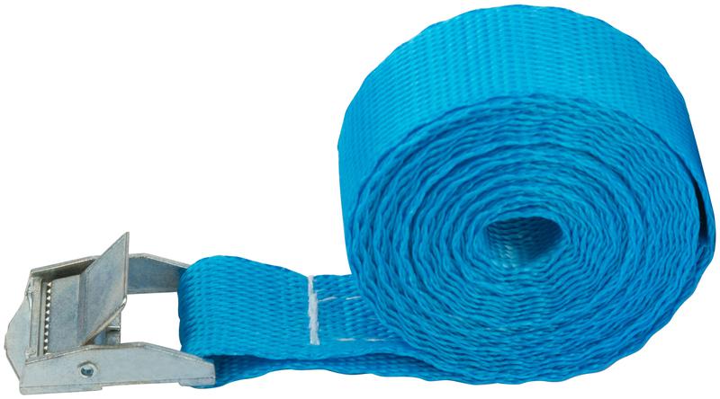 Ремень для крепления груза пряжка с фиксатором лента 25ммх2.5м 250кг FIT 64913