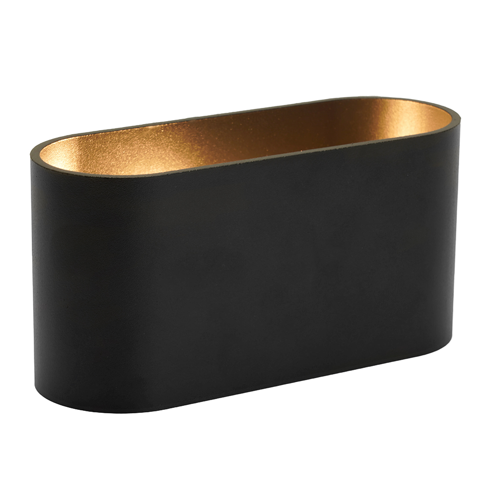 Светильник ДБО G9 без лампы черный