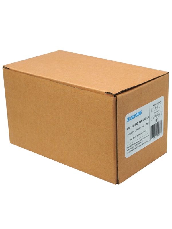 Выключатель путевой ВП 16Е-23Б-231-55 У2.3 1НО+1НЗ IP55 рычаг с роликом с сальником ход вправо самовозврат Электротехник ET518042