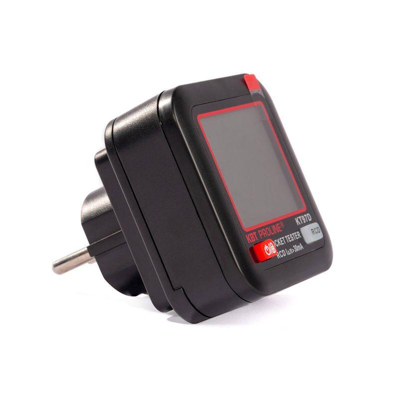 Тестер розеток и УЗО КТ 97D PROLINE КВТ 91921