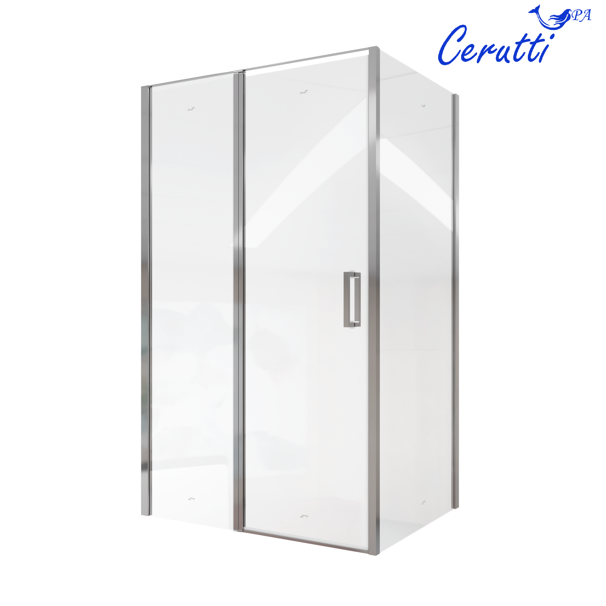 Ограждение VICTORIA120 душевое Ceruttispa без поддона (90x120x195)