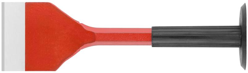 Зубило широкое 250х16х65мм резиновый протектор КУРС 46708