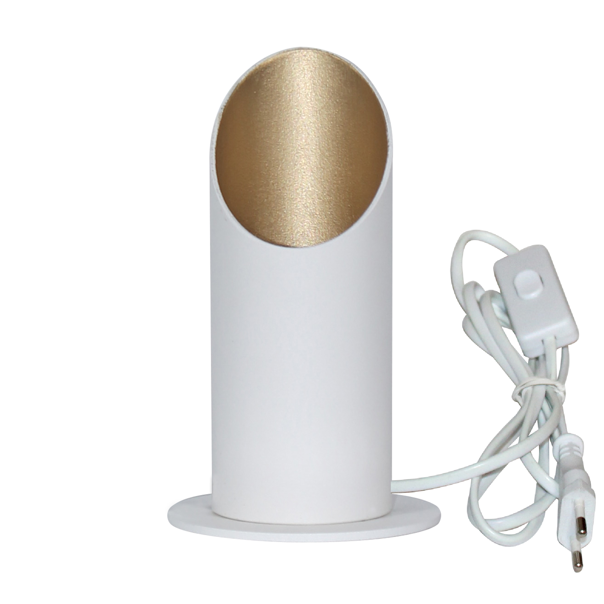 Светильник настольный Соната 150 ННБ 63-60-009 бел.зол./шнур бел.