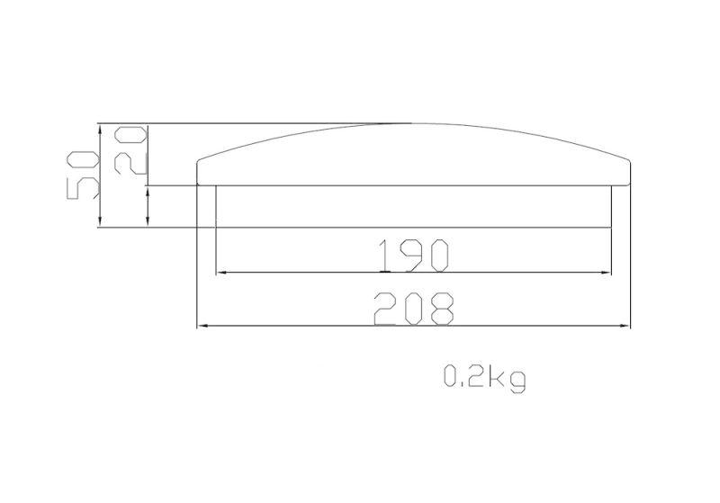 Светильник светодиодный LBS-8112 12Вт 4500К lines настенно-потолочный Ultraflash 15144