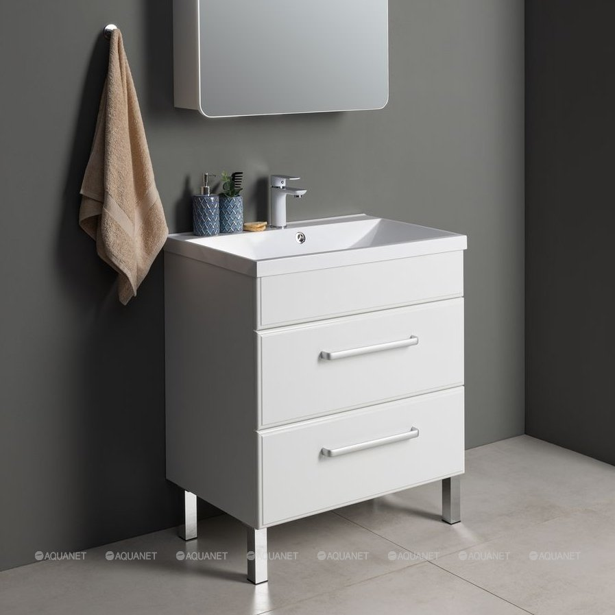 Тумба Лукка 75 цв.белый (302397)