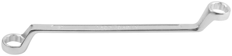 Ключ накидной "Хард" хромированное покрытие 19х22мм FIT 63619