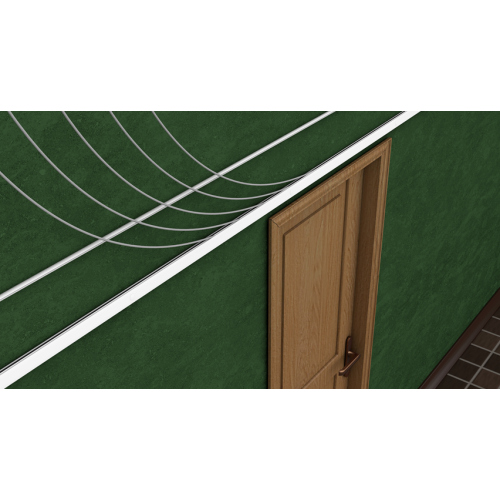 Кабель-канал 42х26 L2000 бел. KK-W-42-26-UniProf Эра Б0054625