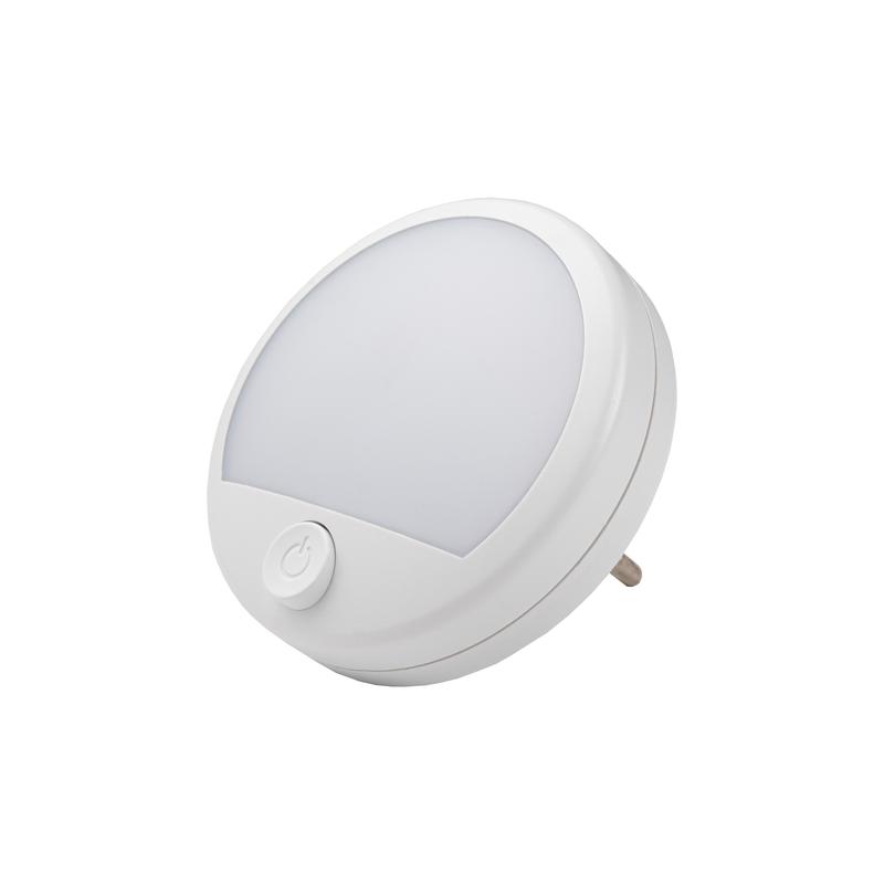 Светильник светодиодный NL-02 1Вт 6500К IP20 в розетку ночник ФАZА 5061897