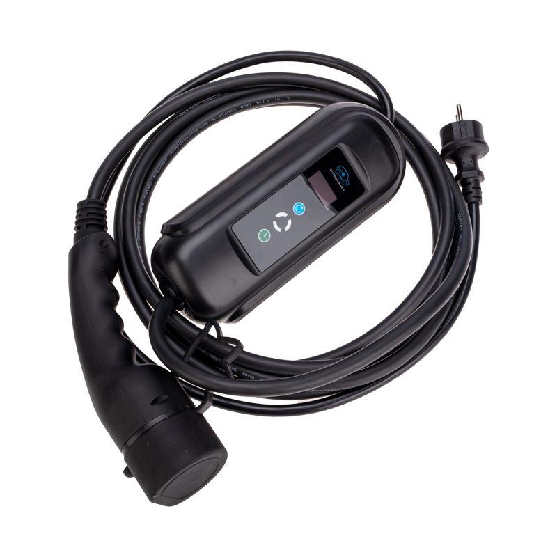 Станция зарядная портативная для электромобилей 220В 16А TYPE 2 евровилка Rexant 11-3300