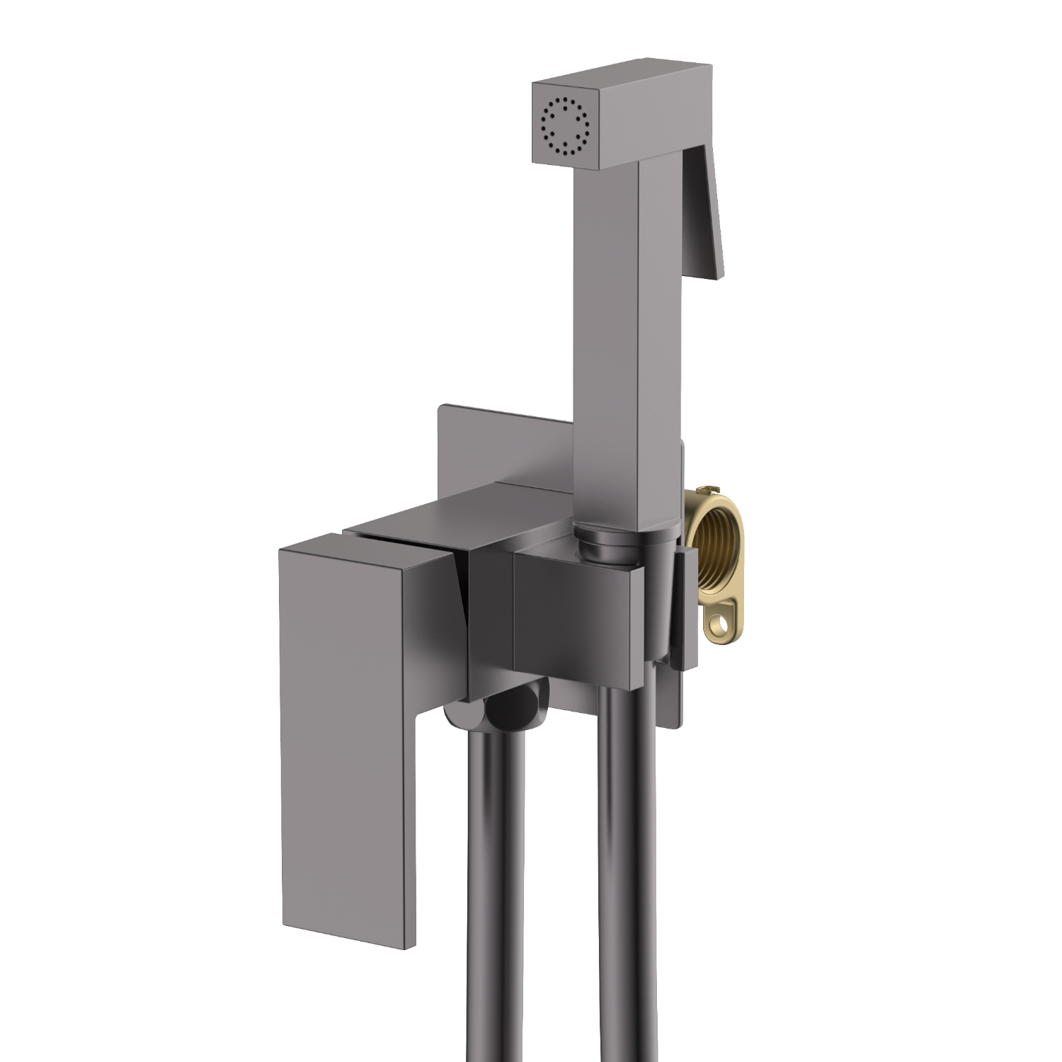 Гигиенический душ со смесителем Splenka S98.52.07, серый