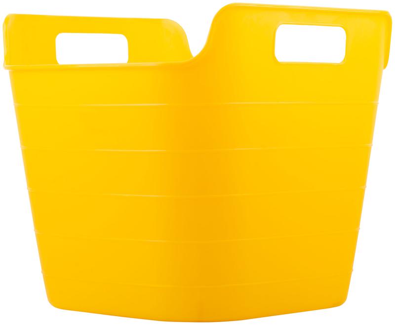 Ведро гибкое пластиковое прямоугольное 340х370мм 265л FIT 67845