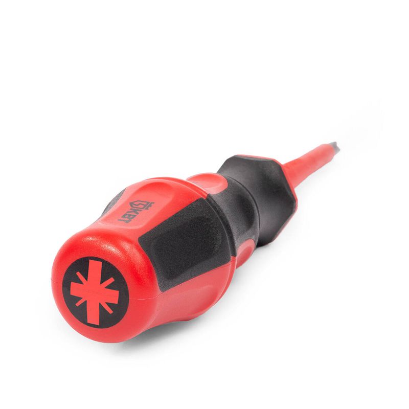 Отвертка диэлектрическая "Профи" PZ/FL1х80 КВТ 79778