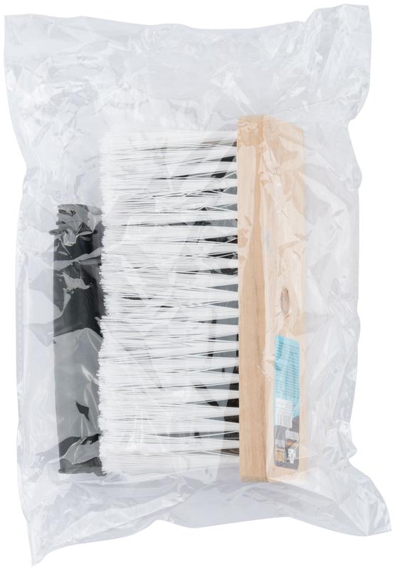 Макловица искусственная щетина деревянный корпус 70х170мм MOS 01621М