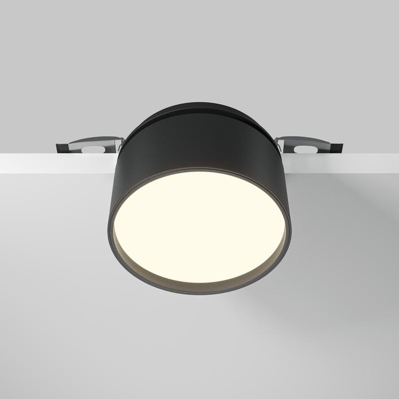 Светильник Onda 12Вт 3000К 120град. встраив. Maytoni DL024-12W3K-B