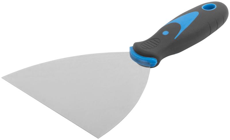 Шпатель с комбинированной ручкой нерж. сталь 125мм MOS 06595М