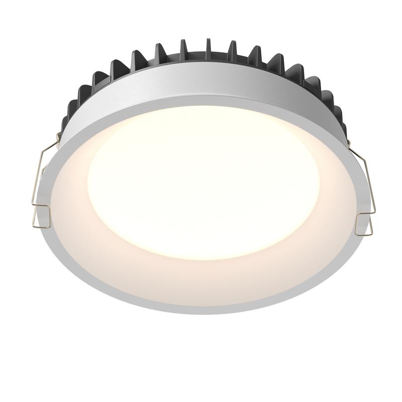 Светильник Okno 24Вт 3000-4000-6000К IP44 100град. встраив. Maytoni DL055-24Вт3-4-6K-W