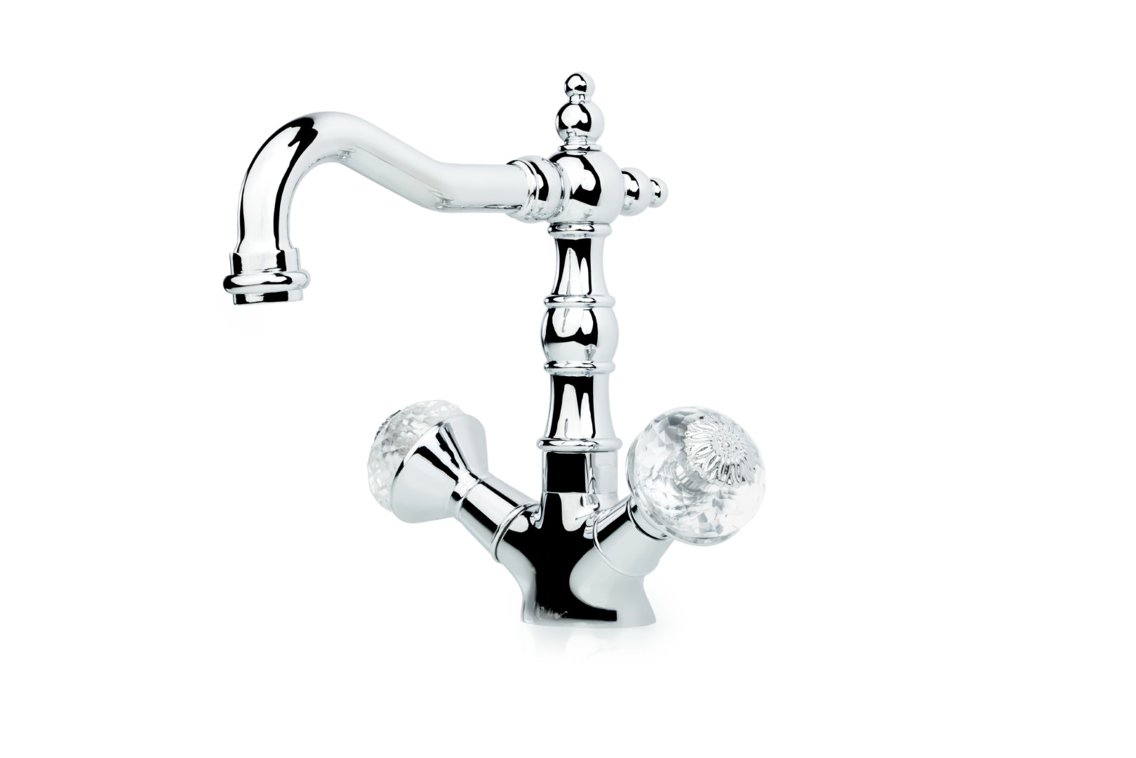 Смеситель для умывальника, высокий