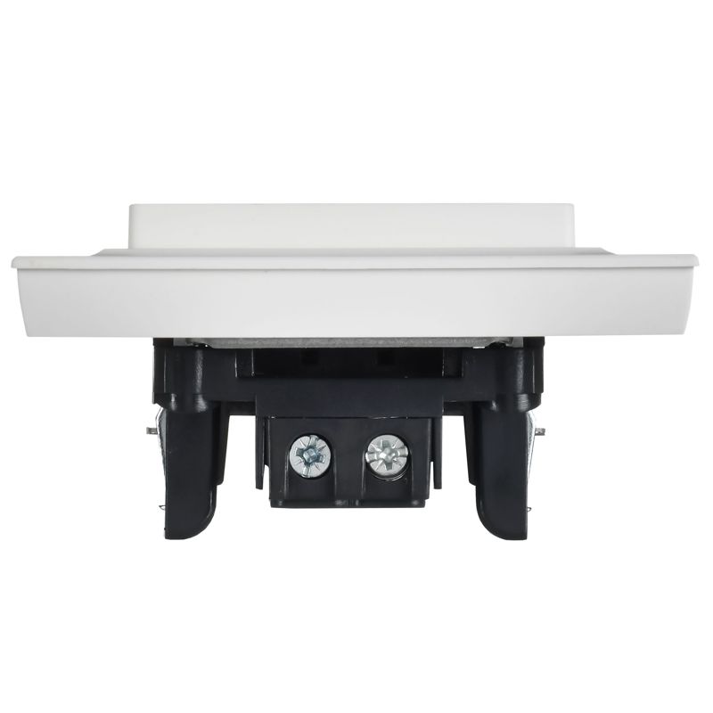 Выключатель 1-кл. СП BRITE ВСР10-1-0-БрАБ 10А в сборе арктич. бел. IEK BR-V10-0-10-K91-F