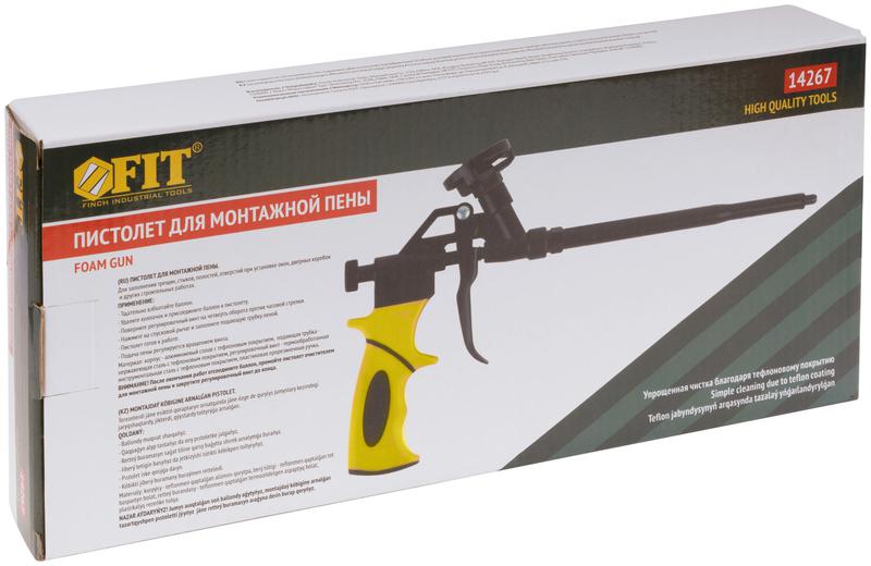 Пистолет для монтажной пены профи тефлоновое покрытие FIT 14267