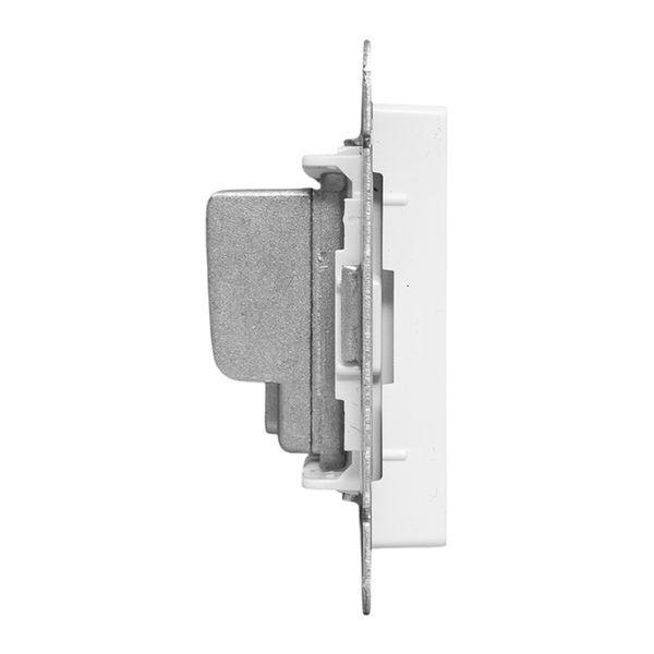 Розетка телевизионная оконечная TV СП Эпика механизм бел. EKF UP1-SOW-TV-3