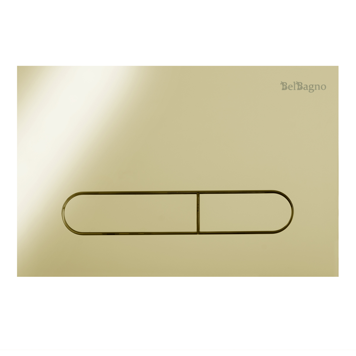 Кнопка смыва BelBagno PROSPERO BB008-PR-ORO, цвет-золото