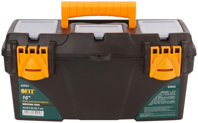 Ящик для инструмента пластиковый 16дюйм ( 410х215х197мм ) FIT 65562