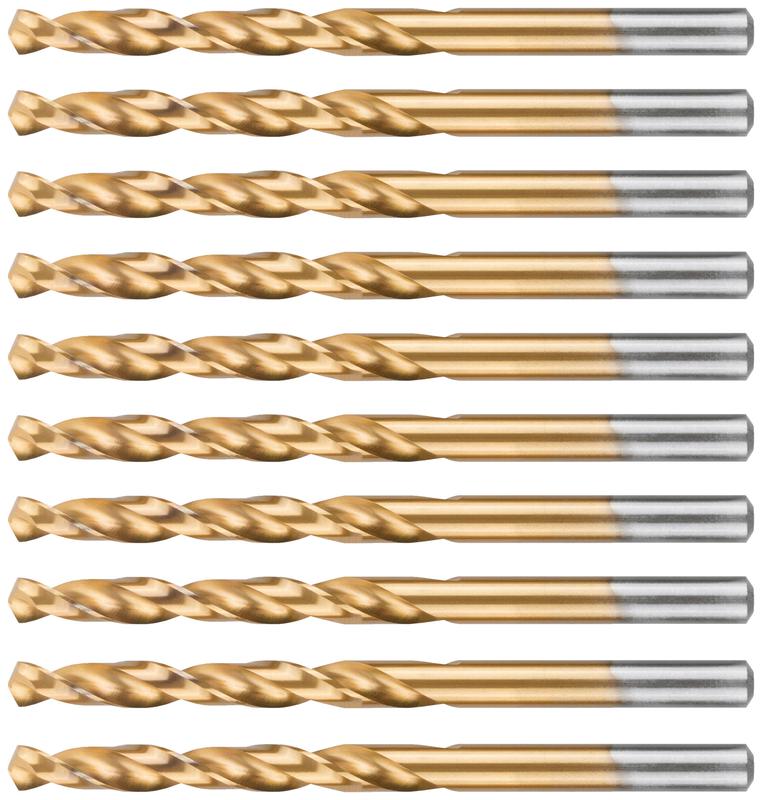 Сверло по металлу Profi с титановым покрытием 6х93мм (уп.10шт) Cutop 52-449