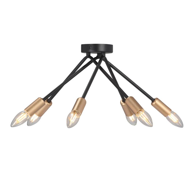 Люстра 6хЕ14 макс. 40Вт Vitaluce V3021-1/6PL