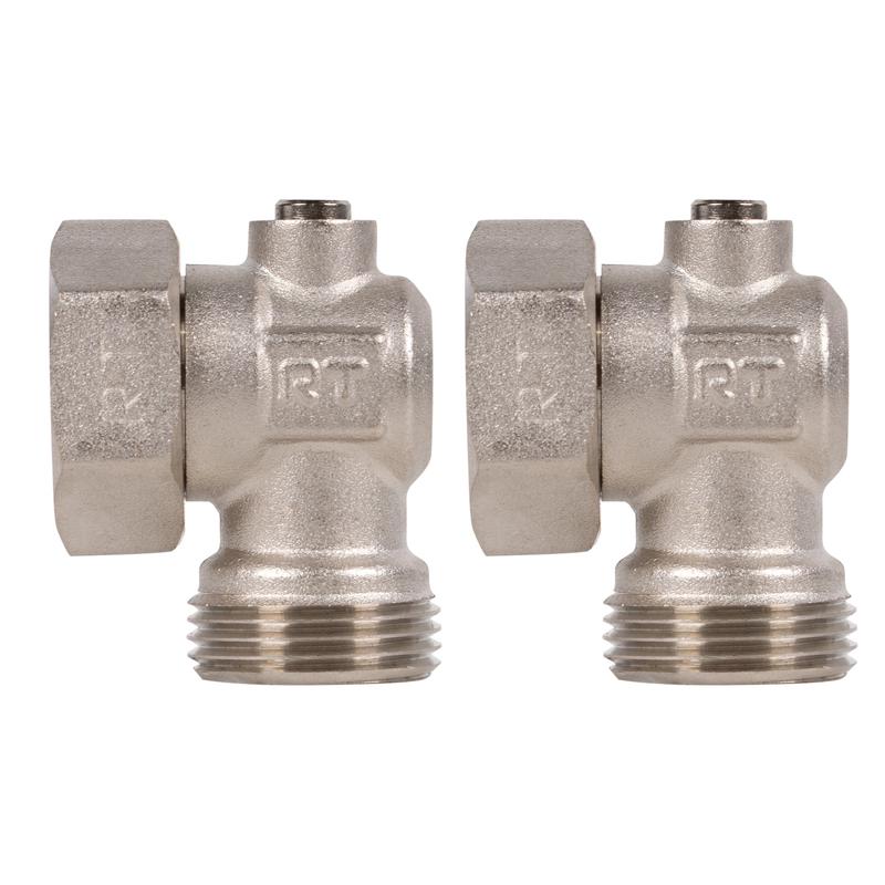 Набор нижнего подключения угловой раздельный 3/4х3/4ЕК Royal Thermo НС-1353996