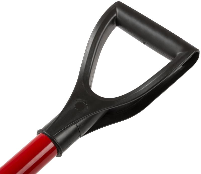 Лопата штыковая изогнутая 195х280х1175мм V-ручка; металлизированный черенок 77228