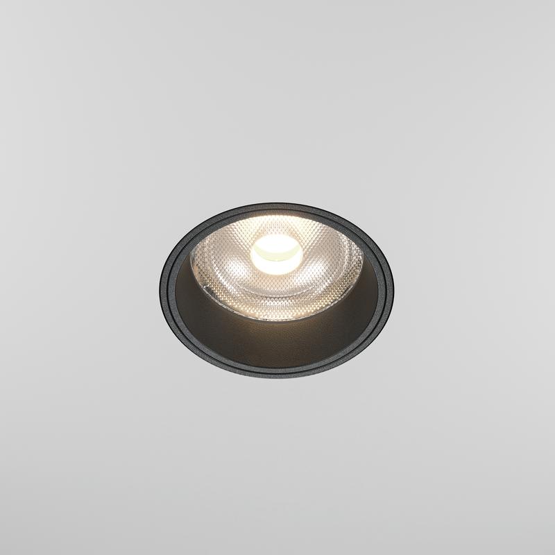 Светильник FOCUS LED 12Вт 4000К 60град. встраив. Maytoni DL125-L12-4K-TRS-B