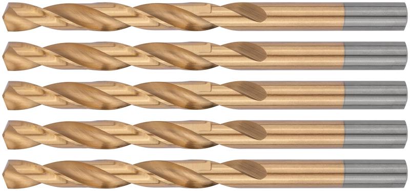 Сверло HSS по металлу титановое покрытие 9.0мм (уп.5шт) FIT 34190