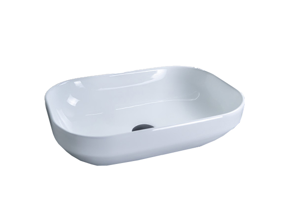 Раковина Gid D1468 51195 накладная белая 50x36x14.5