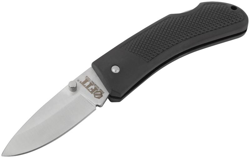 Нож складной "Юнкер" 175мм лезвие 75мм нерж. сталь ручкасмягкими ПВХ накладками FIT 10553