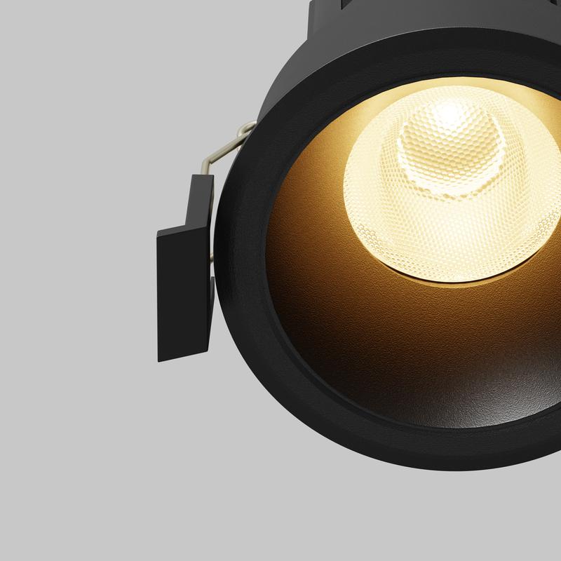Светильник Dip 2700К 10Вт 50град. встраив. Maytoni DL115-10W-2.7K-B