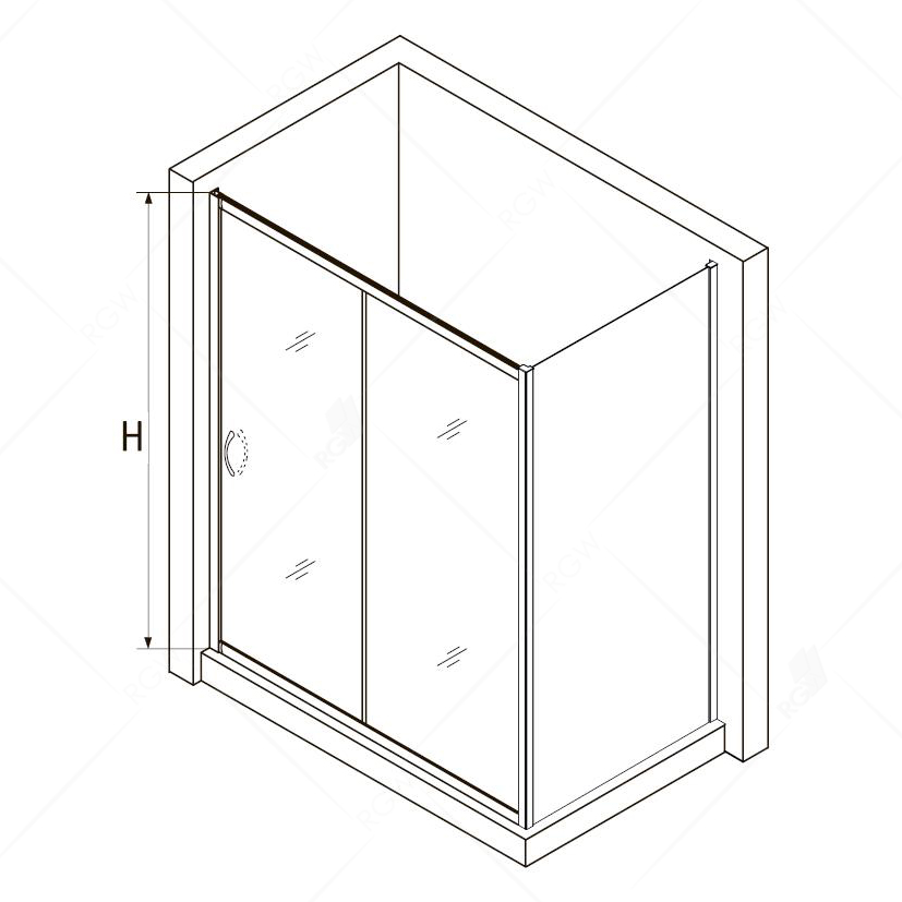 Душевой уголок RGW PA-76-1B (PA-016B + Z-060-2B), 350876160-14