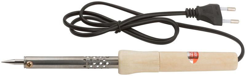 Паяльник 60Вт деревянная ручка MOS 60468М
