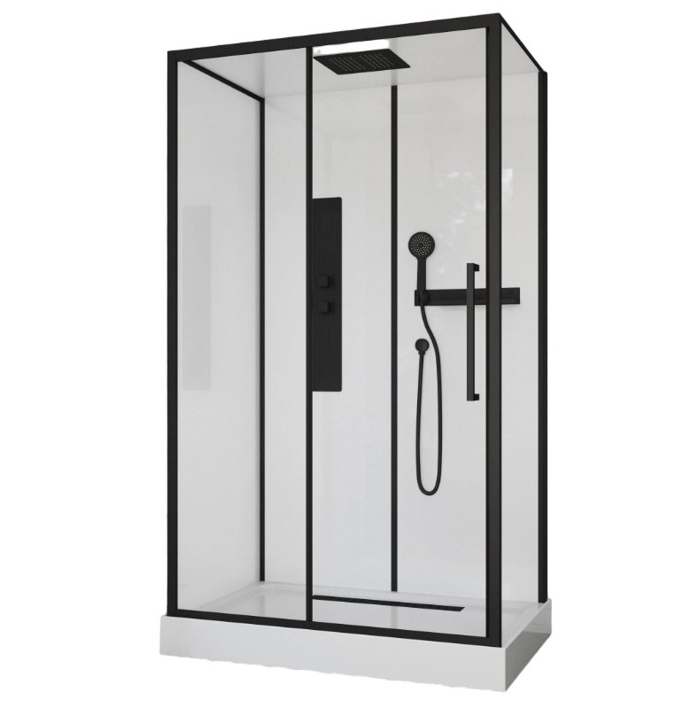 Кабина AMI120 душевая Ceruttispa (120x80x210)