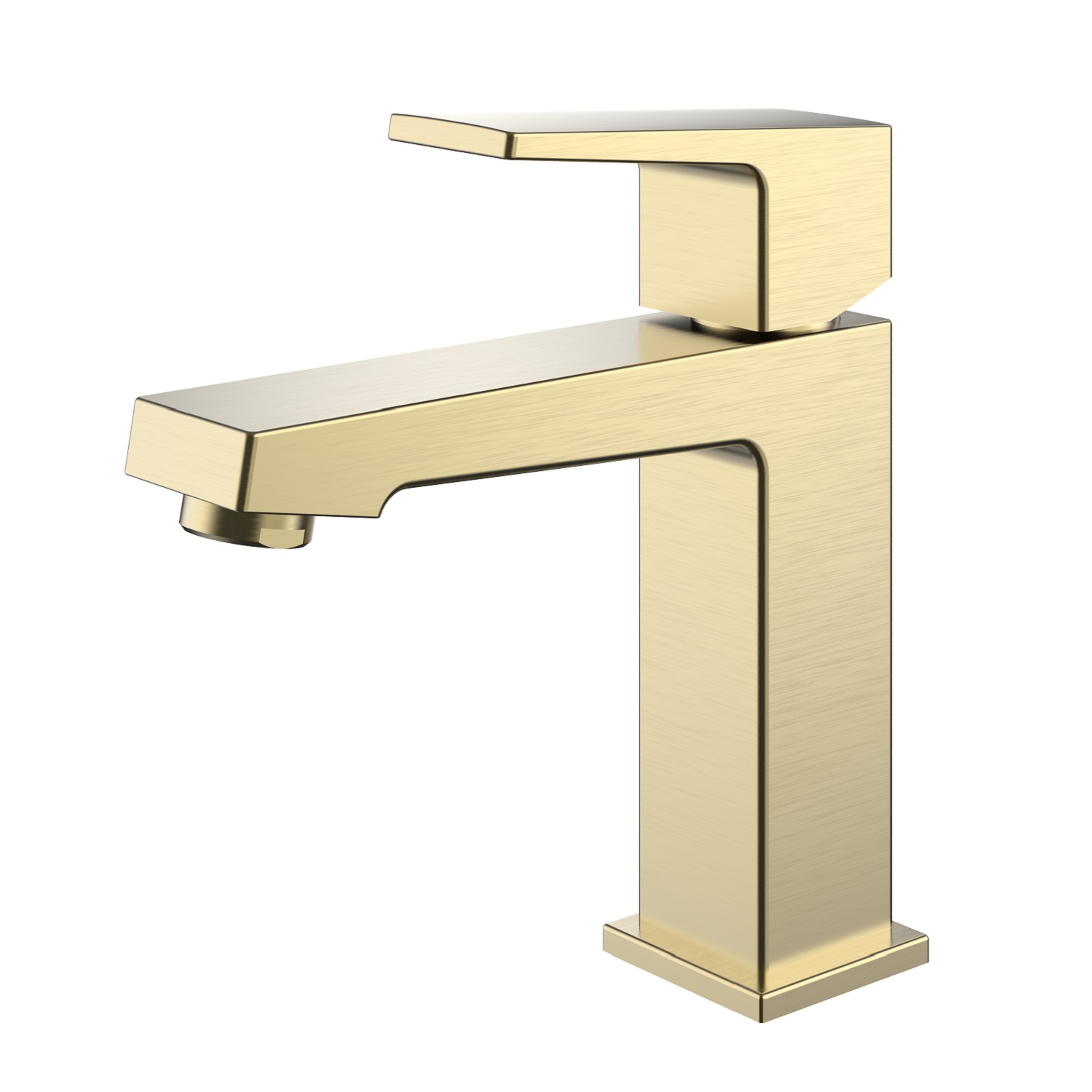 Смеситель для раковины Splenka S01.10.03, золотой сатин