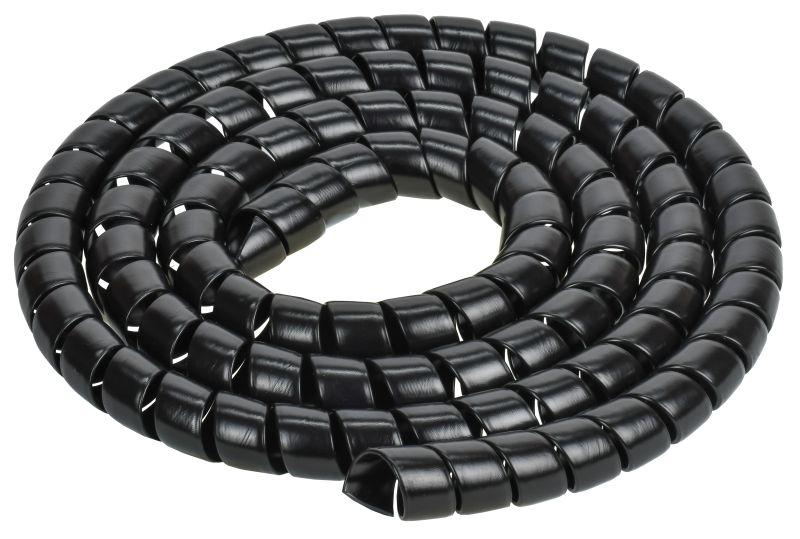 Спираль монтажная СПГ-25 черн. (уп.2м) IEK USWB1-25-02-K02