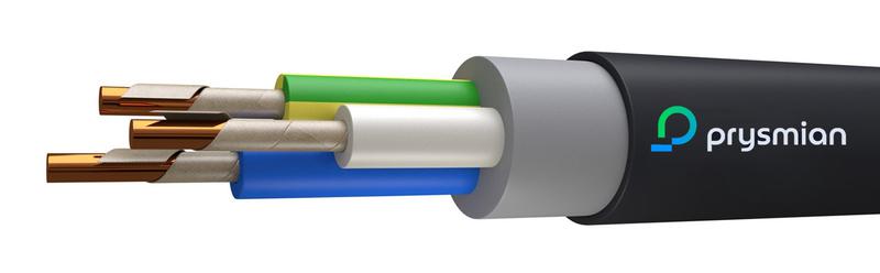 Кабель ВВГнг(А)-FRLS 3х2.5 ОК (N PE) 1кВ (м) РЭК-PRYSMIAN 1703050106