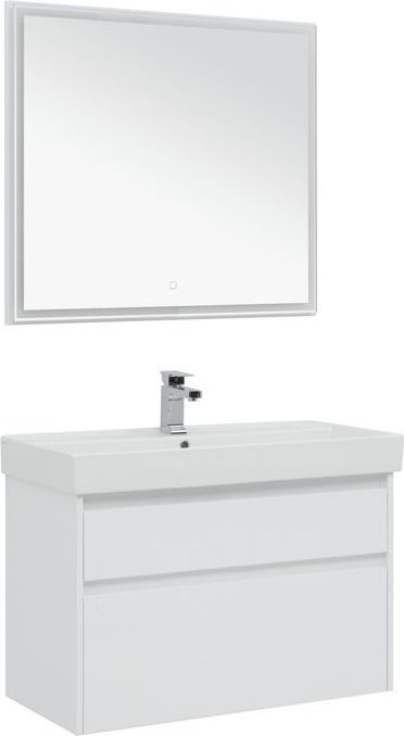 Комплект мебели Aquanet Nova Lite 90 белый (2 ящика)