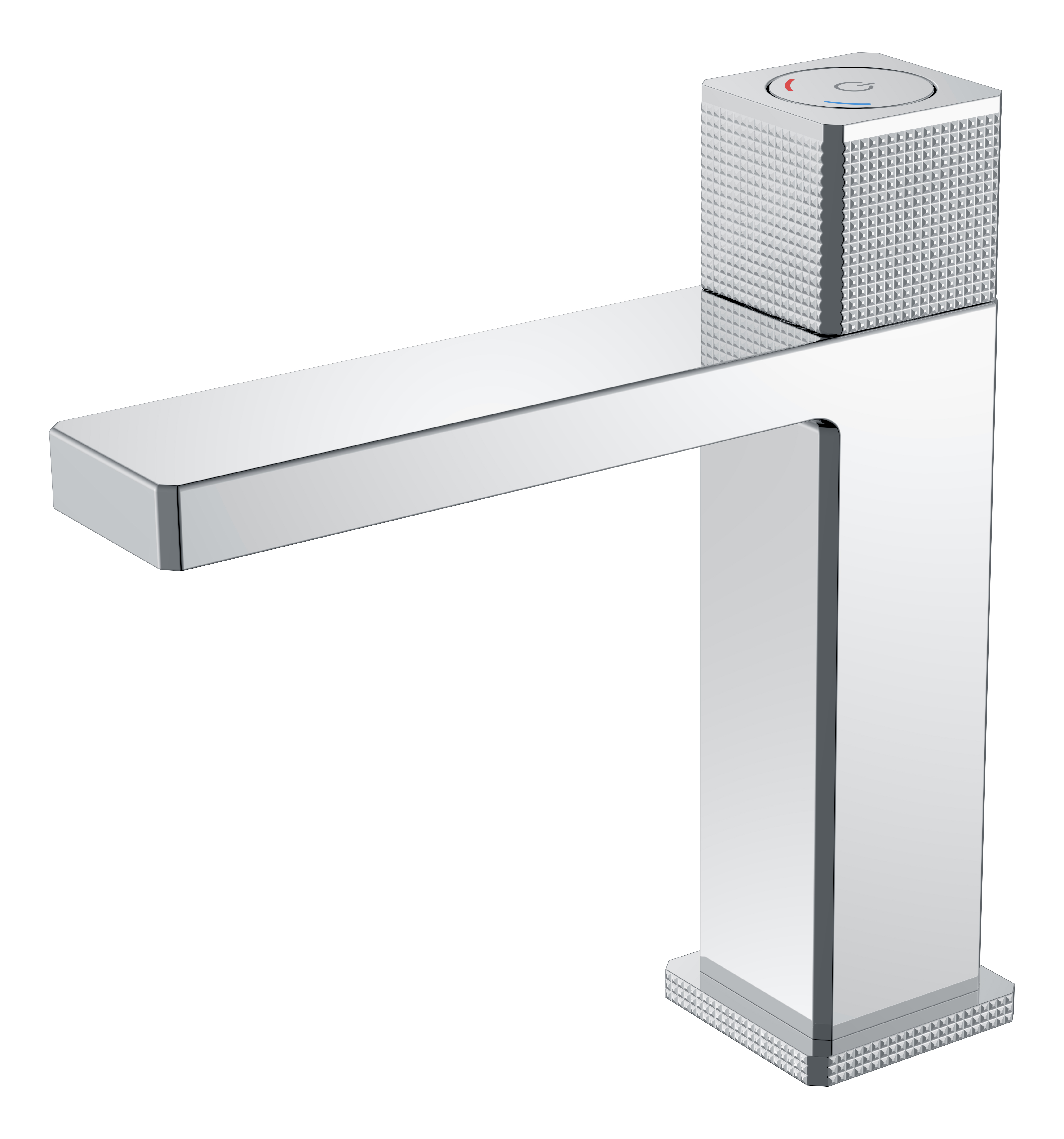 Смеситель автоматический для раковины QUAD Gun Metal