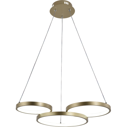 Светильник светодиодный Clara 6125-101 86Вт 3000К-6000К потолочн. с пультом модерн Rivoli Б0061835