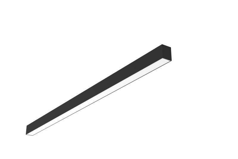 Светильник светодиодный Angusta 513х35х45 18Вт 3000К IP40 накладной RAL9005 черн. муар рассеив. опал диммер DALI VARTON V1-R0-90238-20D01-4001830